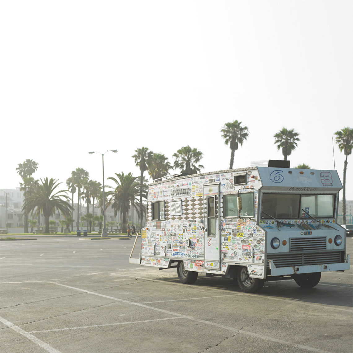 Santa Monica Parking Lot RV Lindsay Siu Photographer Commercial Editorial Advertising Photography Vancouver